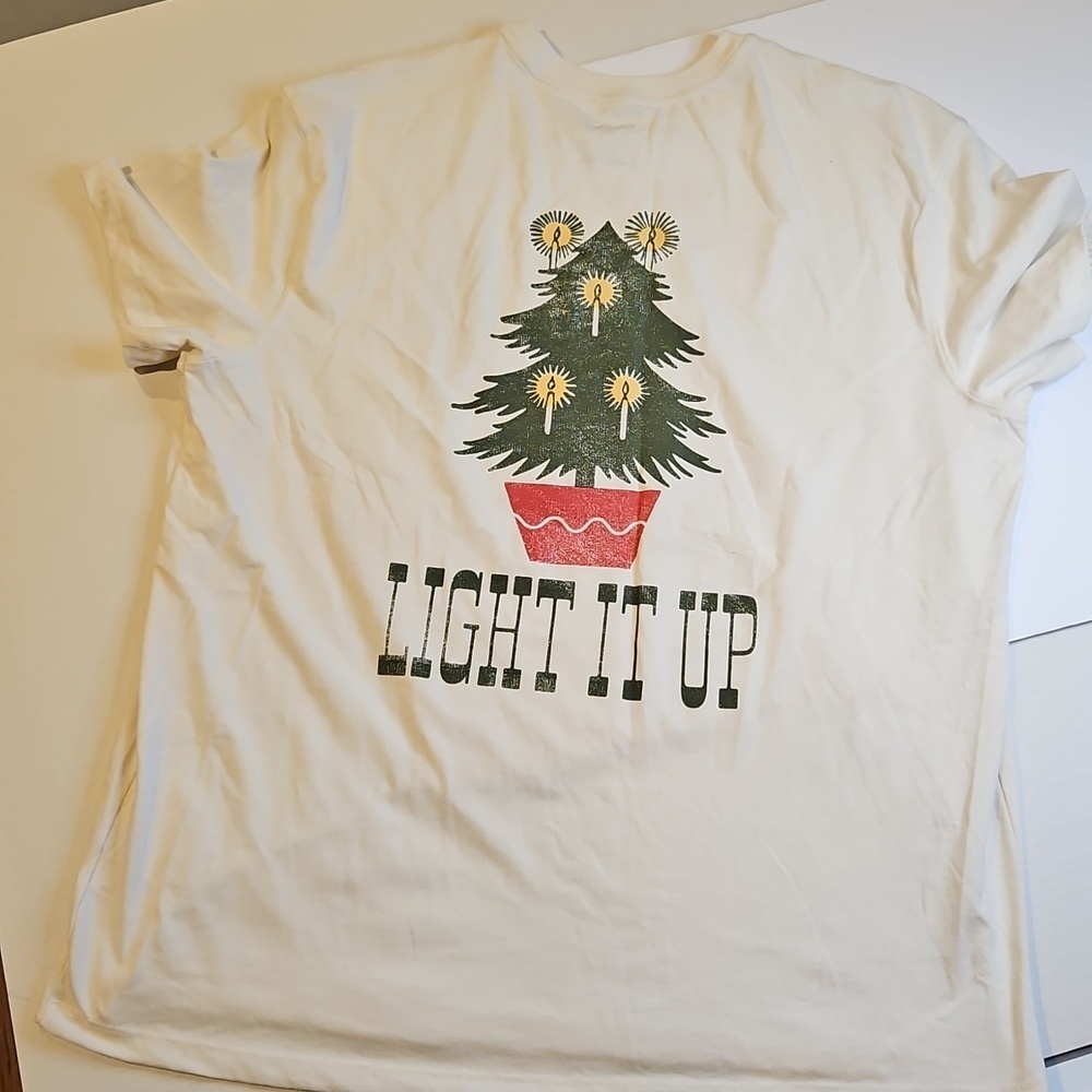 Holiday Christmas Tree Tee, Short Sleeve, XL